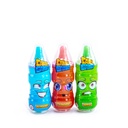 CANDY GANGS BOTTLE BETTY - BUTELECZKA Z LIZAKIEM. CUKIERKAMI I FASOLKAMI 25G 24szt/8disp