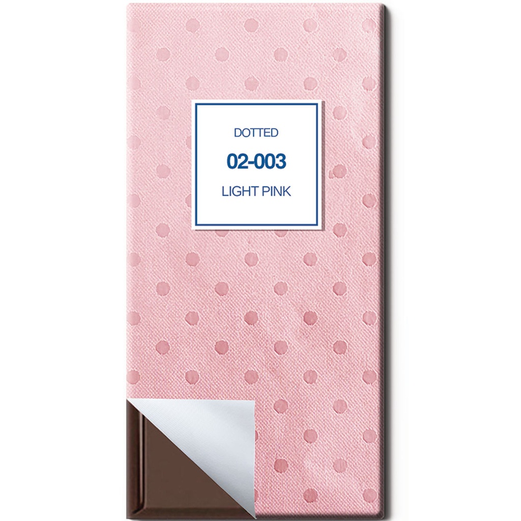 Chocolate Paper - Laminated - DOTED