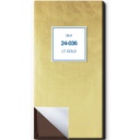 Chocolate Paper - Laminated - SILK