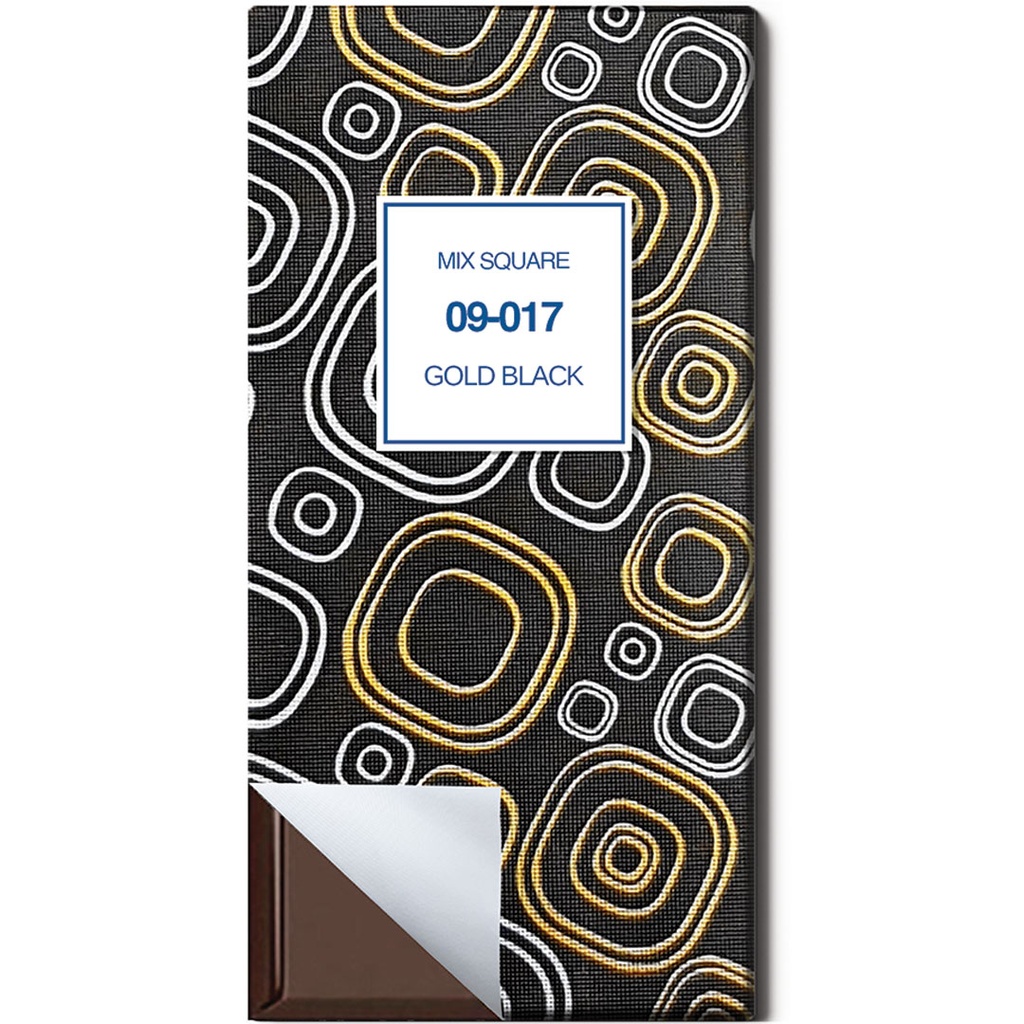 Chocolate Paper - Laminated - MIX SQUARE