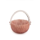 Basket Glass Vase - GS-1192