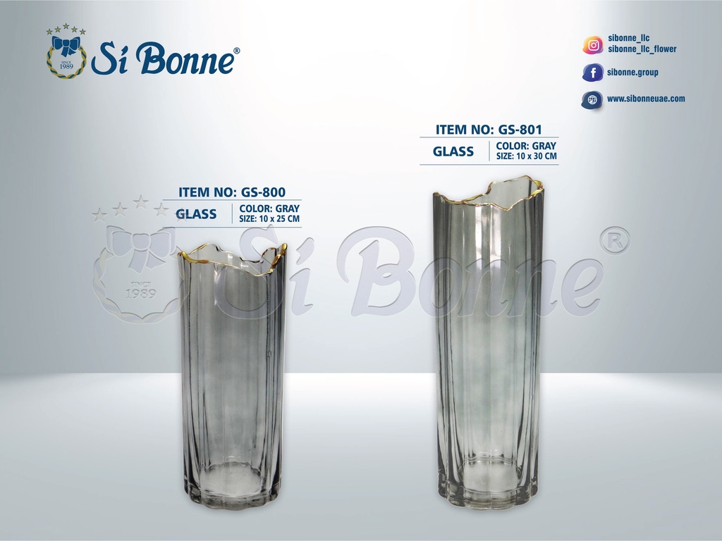 Glass Vase GS-800