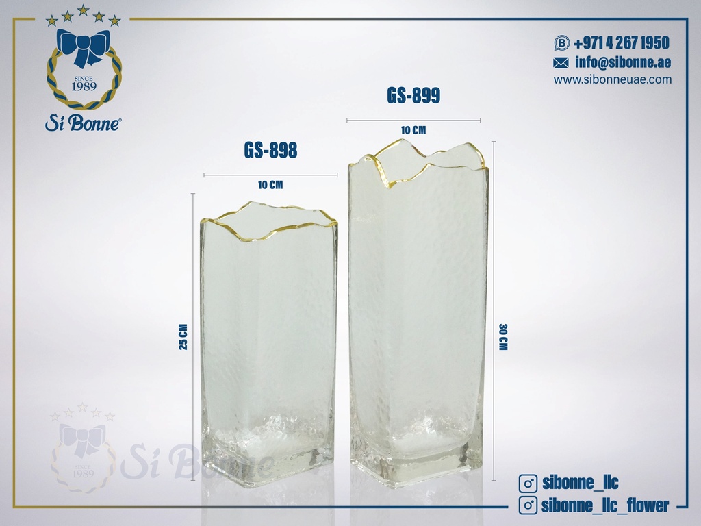 Glass Vase GS-899