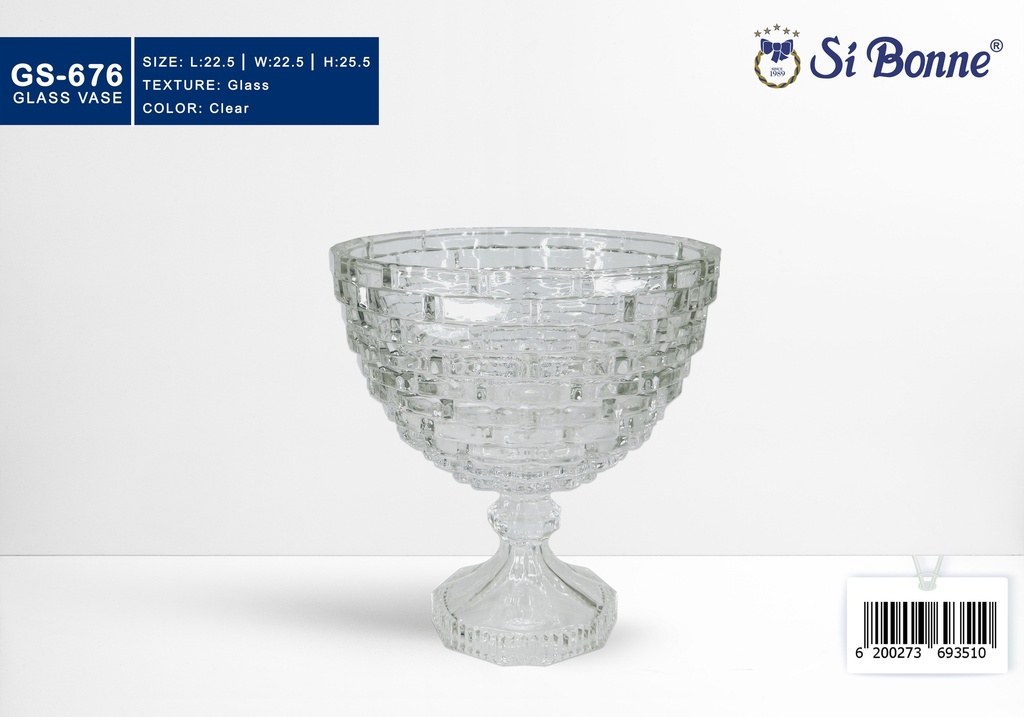 Glass Vase GS-676