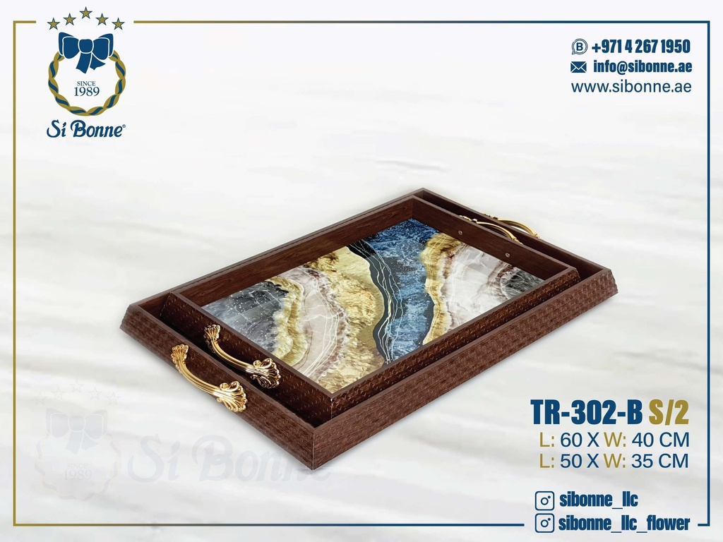 Wooden Tray TR-302