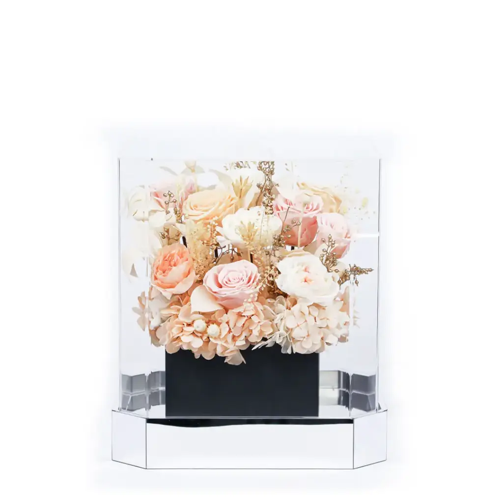 Preserve Flower Garden Box Decoration