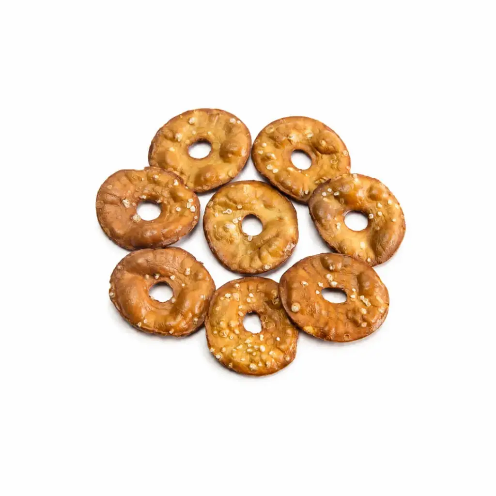 Flat Round Pretzel