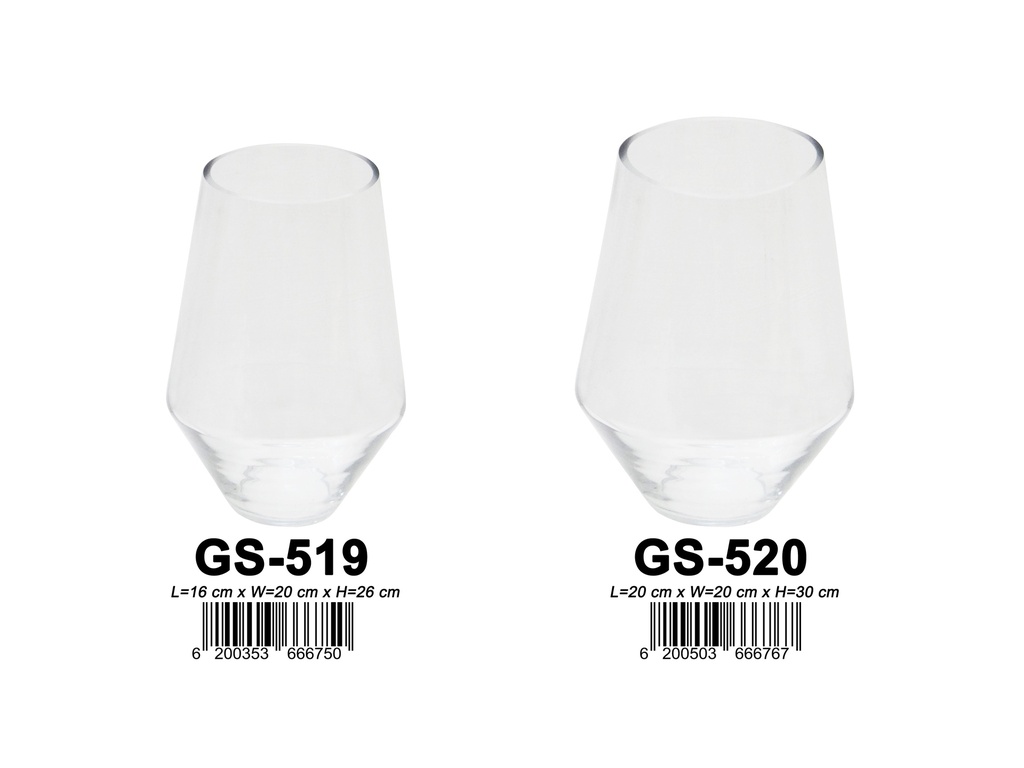 Glass Vase GS-519