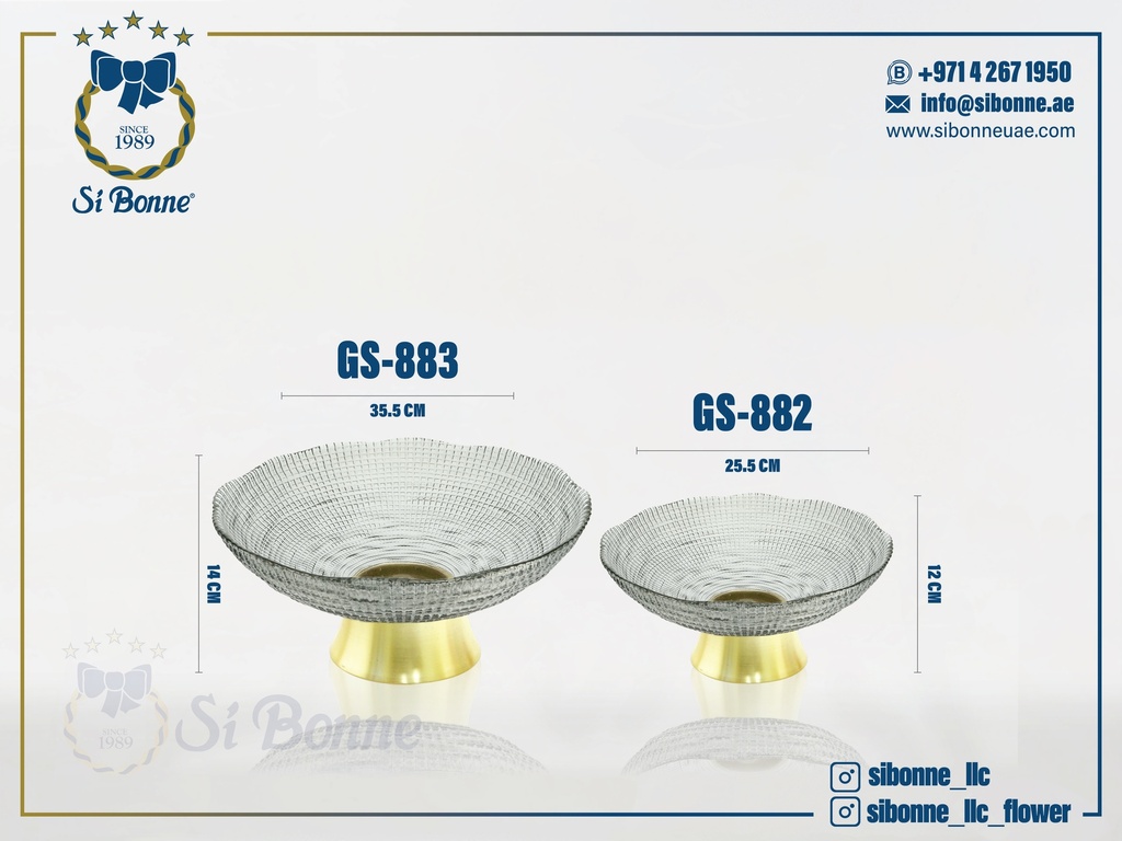 Glass Vase GS-883