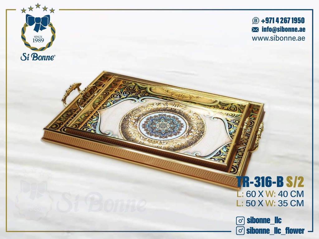 Wooden Tray TR-316